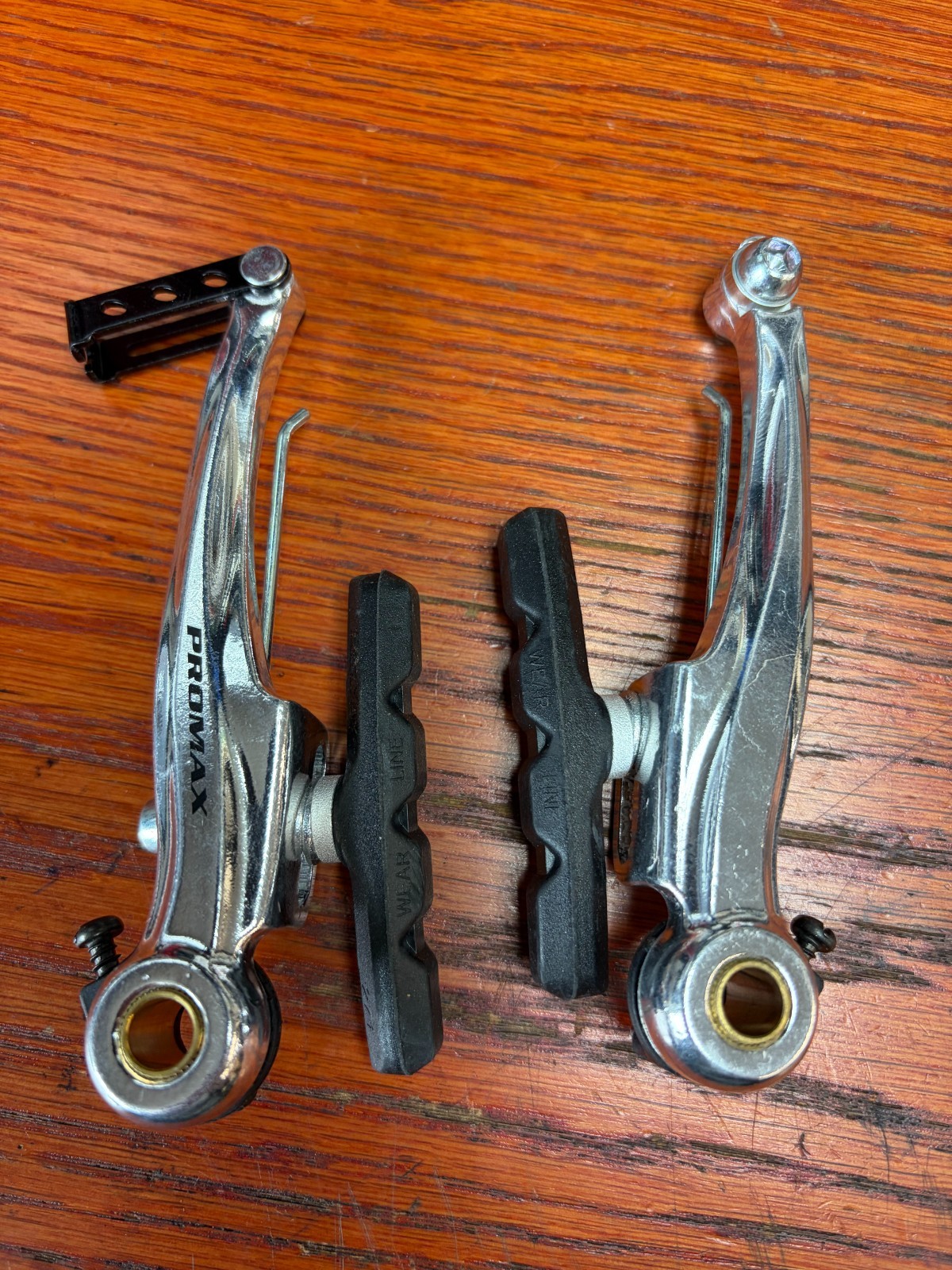 ProMax TX123 Linear Pull Brakes V Brake Silver Pro max TX123