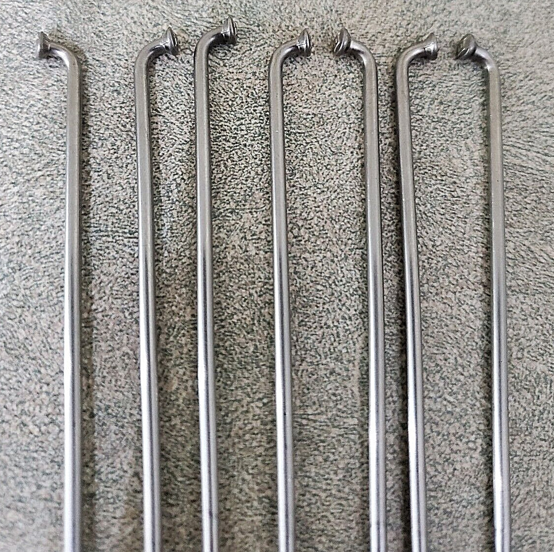 DT SWISS STAINLESS STEEL BUTTED SPOKES 267mm x 2.0/1.8mm LOT of 7 nos