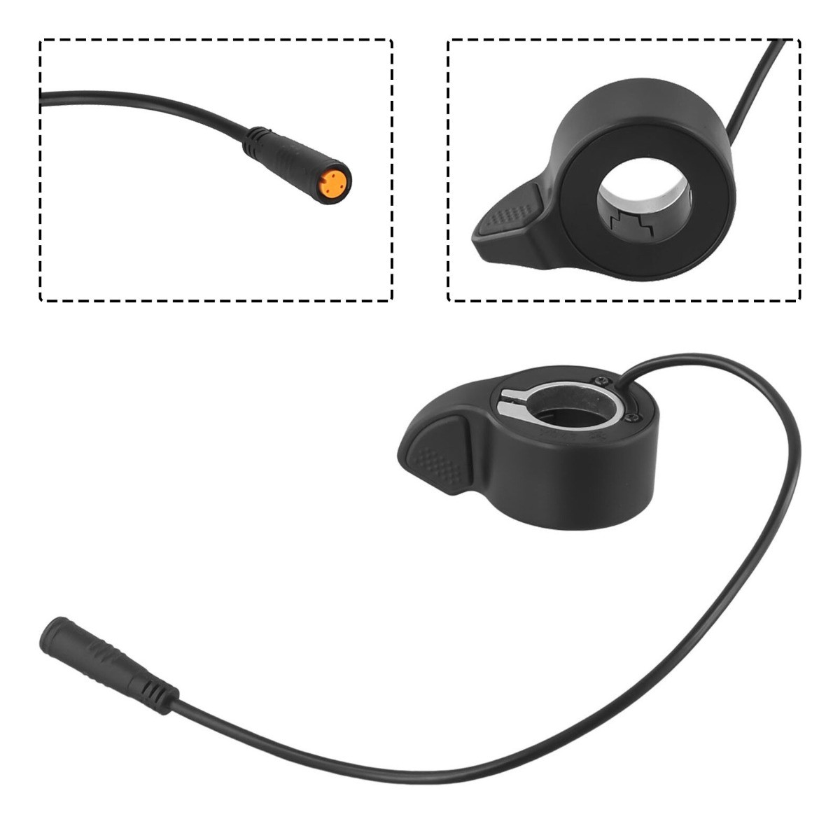 Convenient Thumb Throttle For Bafang BBS01 02 HD Drive Ebike