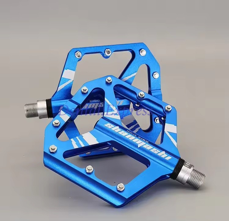NINJA K150 Aluminum Bike Pedals Mountain BMX Bicycle sealed bearing Wide Pedal