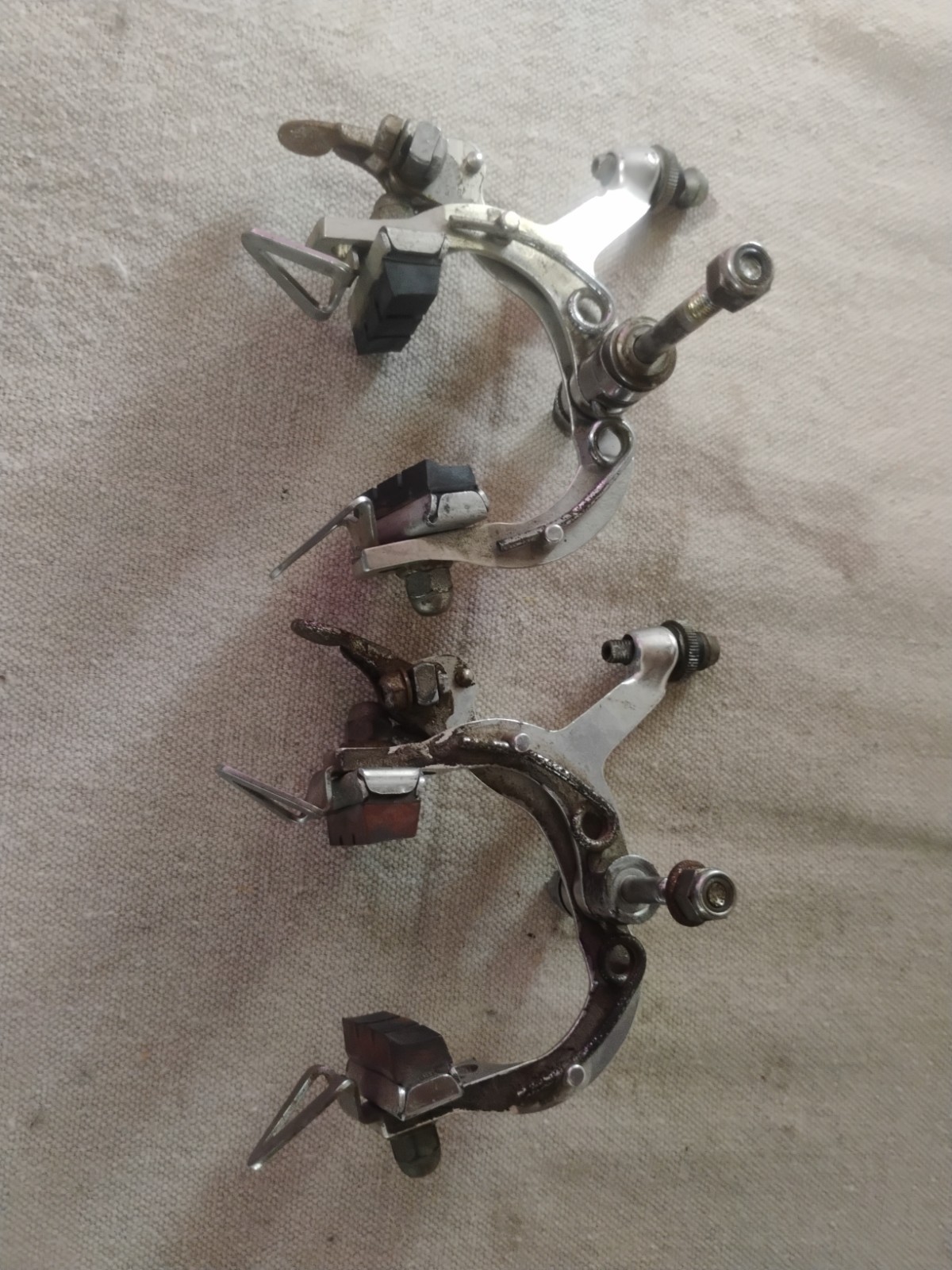 Vintage Gran-Compe Side Pull Brake Calipers Front And Rear