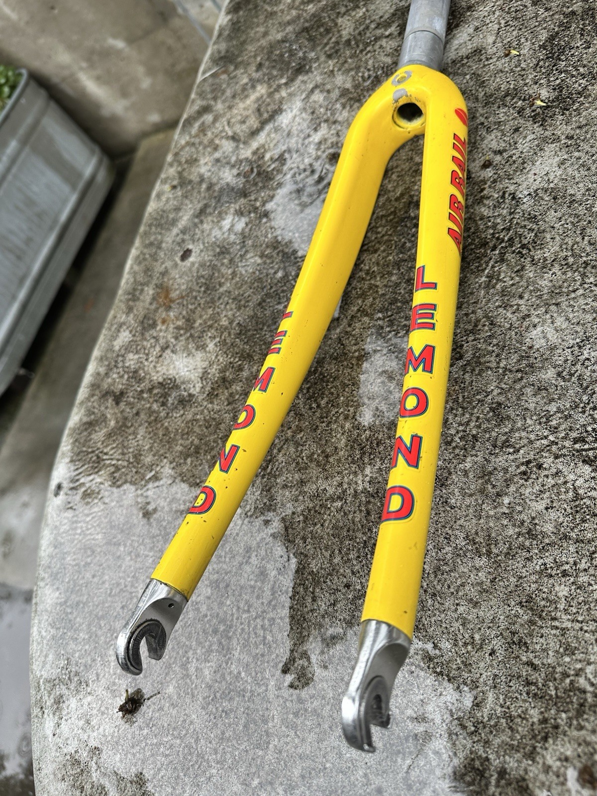 Greg Lemond Air Rail Bicycle Fork Carbon/Aluminum 280mm Steer Tube