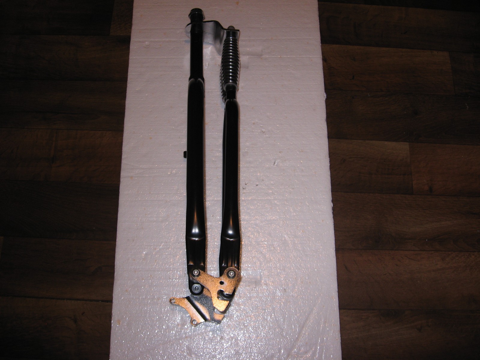 MONARK STYLE DUEL SPRINGER BIKE FORK NEW.
