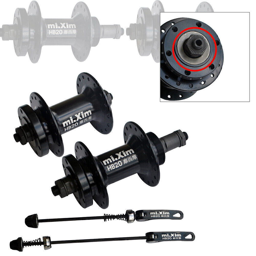 32/36H MTB Mountain Bike Disc-brake Ball-bearing Threaded/Cassette Hubs 5-10S