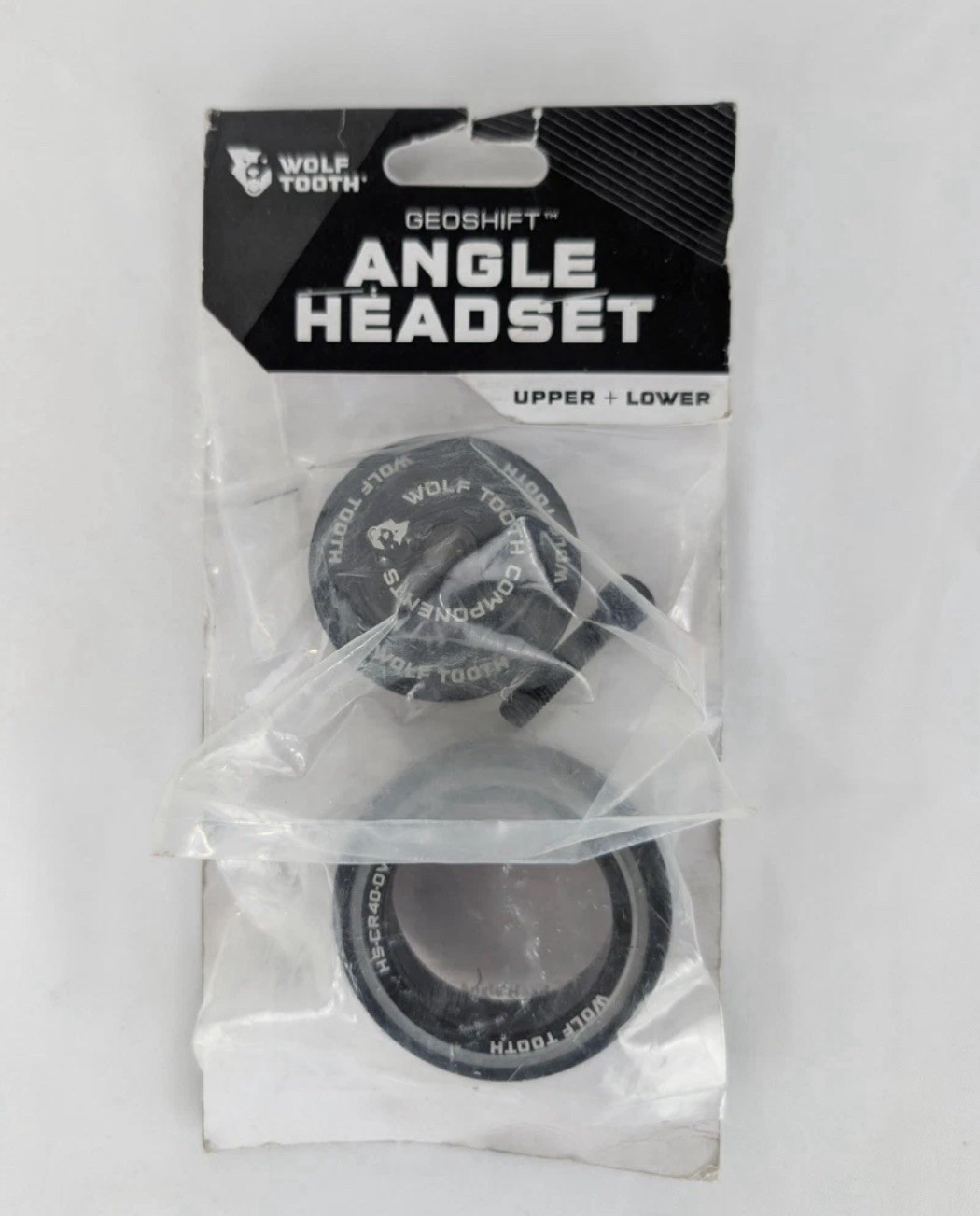 Wolf Tooth GeoShift Performance Angle Headset – 1 Deg Short ZS44/EC49 Slack