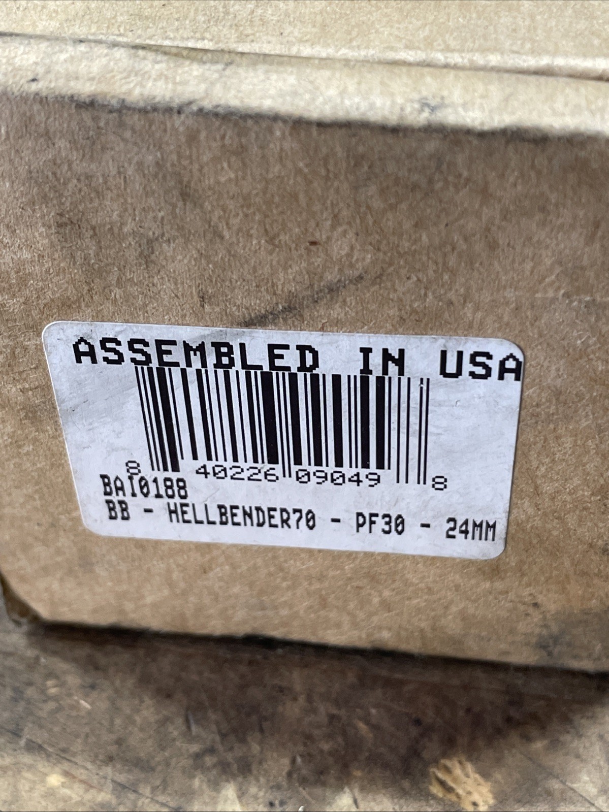 Cane creek Hellbender Pf-30 24mm Spindle Bottom Bracket New Sealed