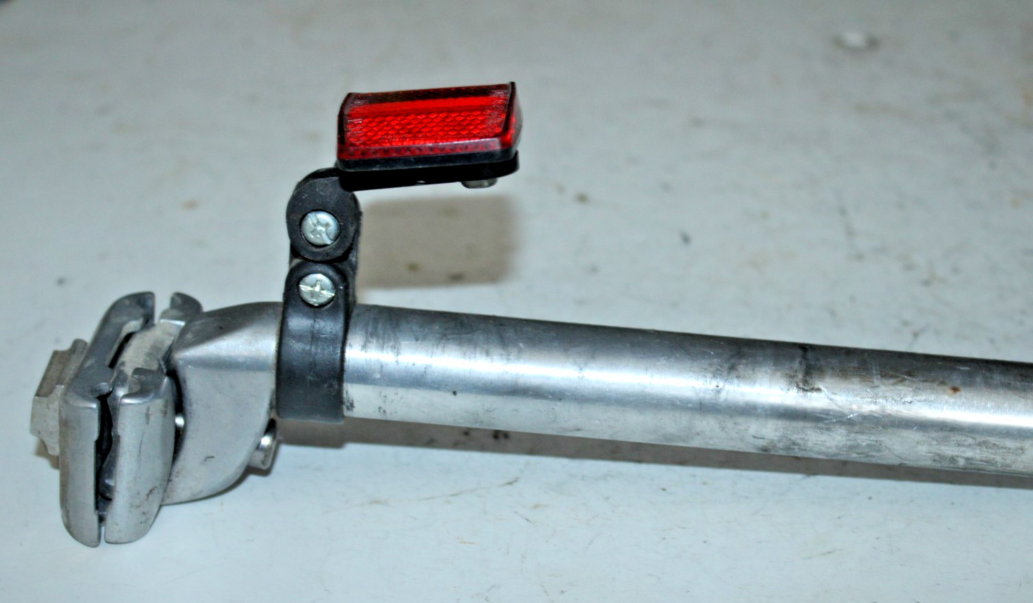 Kalloy Seat Post Tube 305/30.4mm 5mm Offset Silver MTB Gravel Hybrid Commuter :)