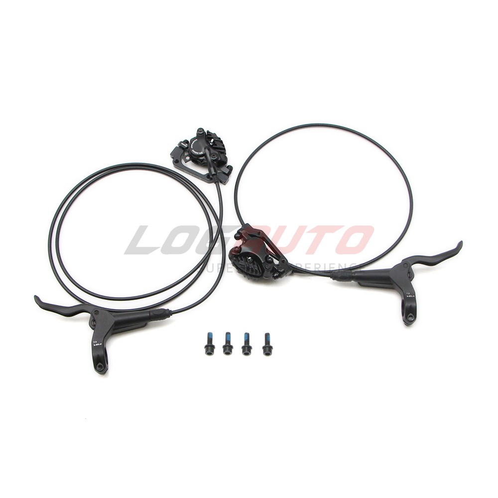For XT M8000 Hydraulic Disc Front Rear Brake Set Lever Caliper 800mm/1550mm Bike