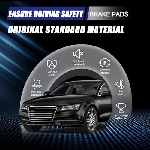 Rear Ceramic Brake Pads for Kia Optima 2011-2015, for Sonata 2011-2015, D1444