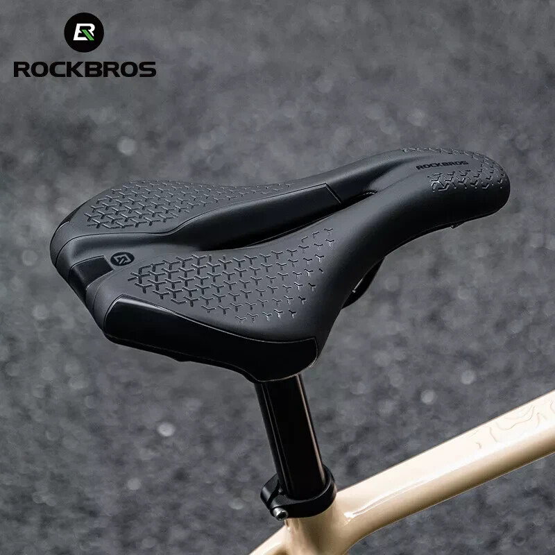 New ROCKBROS Saddle Breathable Hollow MTB Road Bike Lightweight Seat Cushion