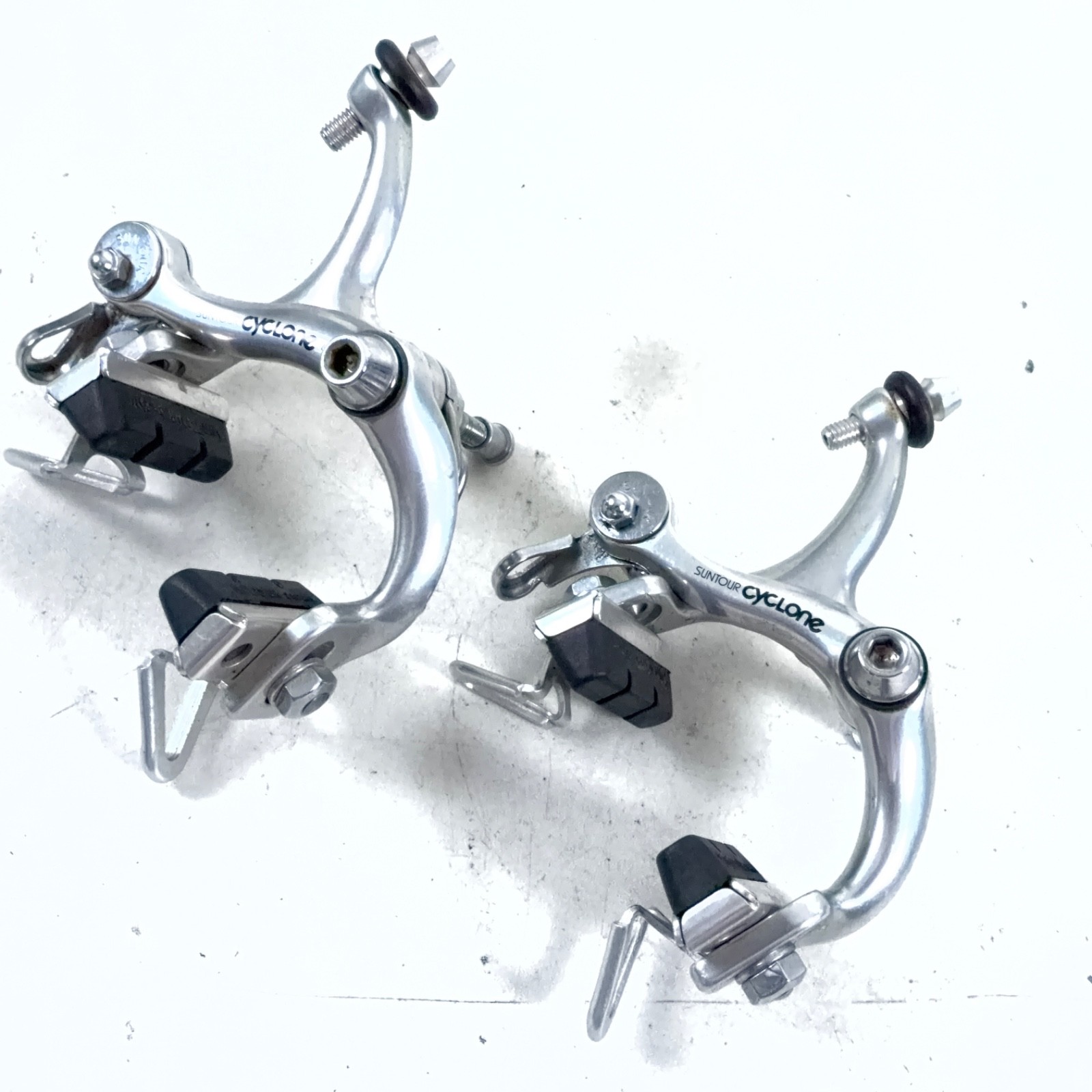 Vintage SunTour CYCLONE Road Side-Pull Brake Calipers for Recessed Mount