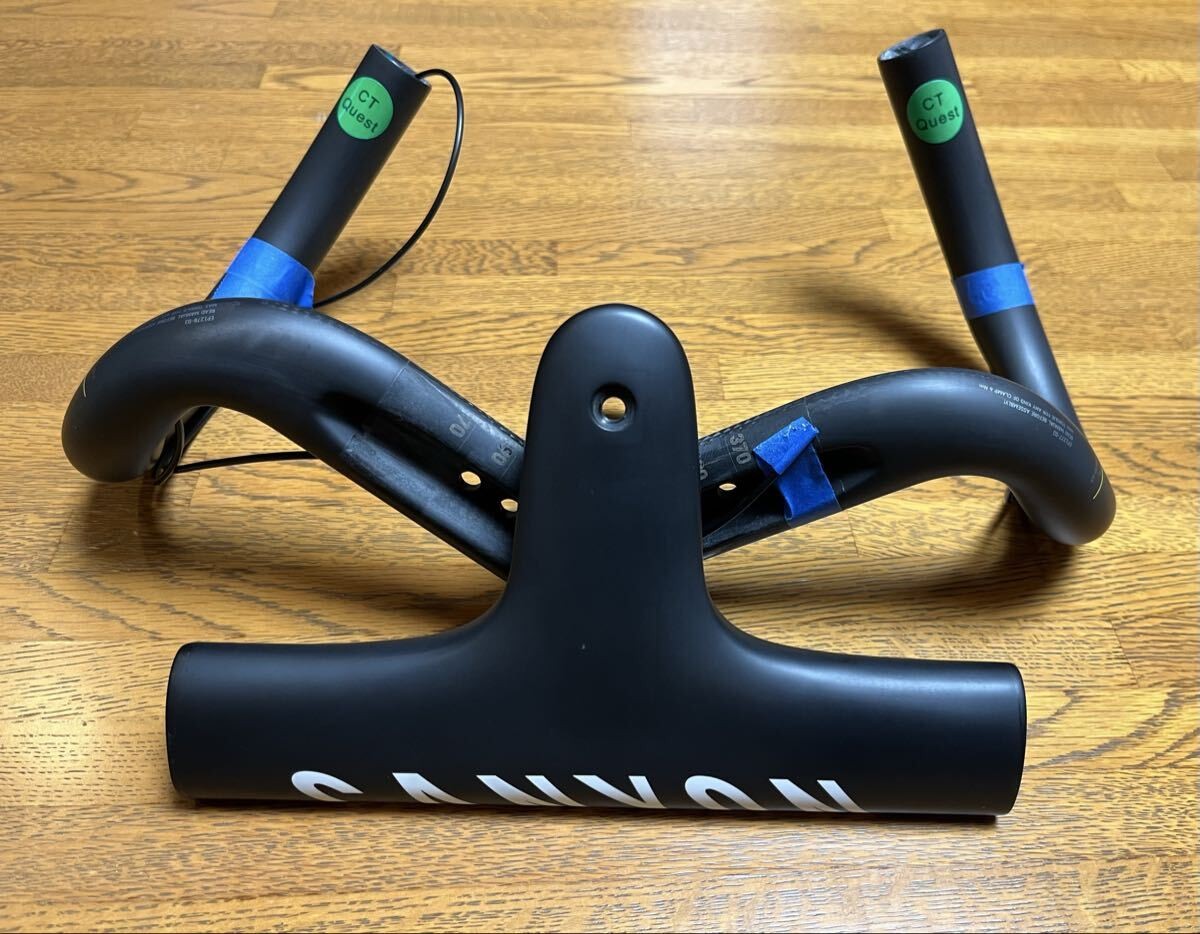 Canyon CP0018 Aero Cockpit Carbon Handlebar Stem 90mm From Aeroad CFR 370-410