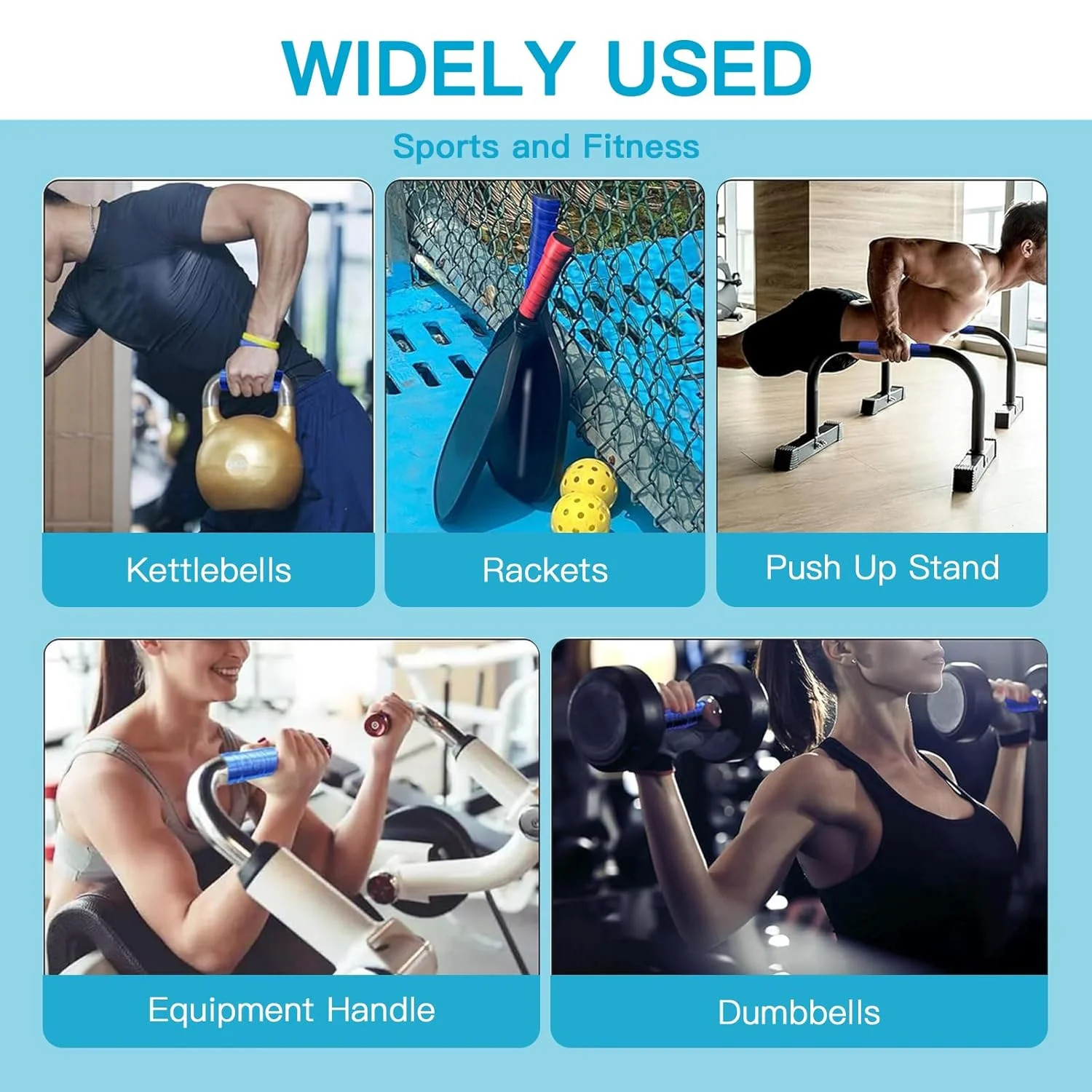 Self-Fusing Silicone Tape – No Adhesive Grip Tape for Bike Handlebar, Fishing Po