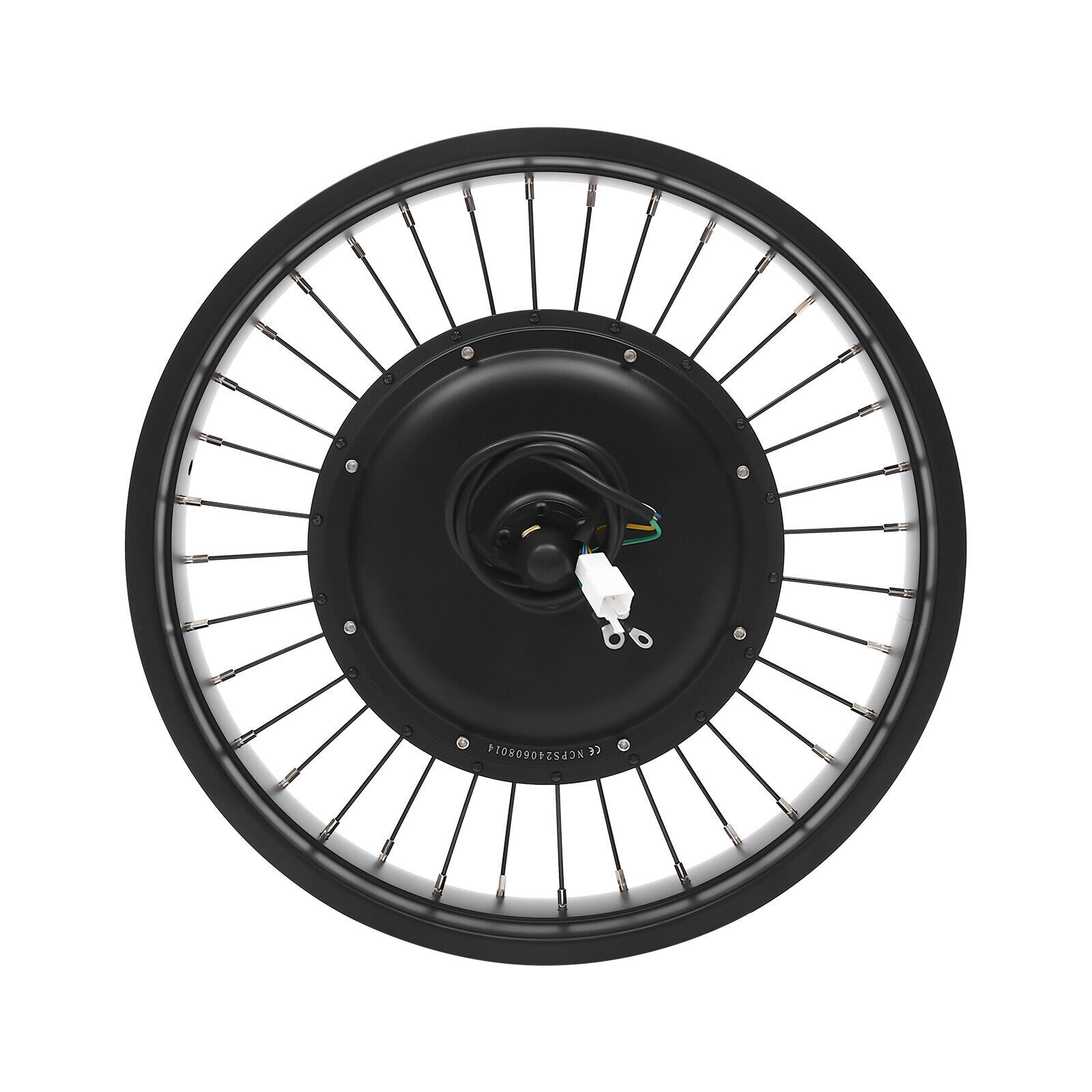 20″ 48V Electric Bicycle Conversion Kit Fat Tire E-Bike Hub Motor Wheel Kit 1kW