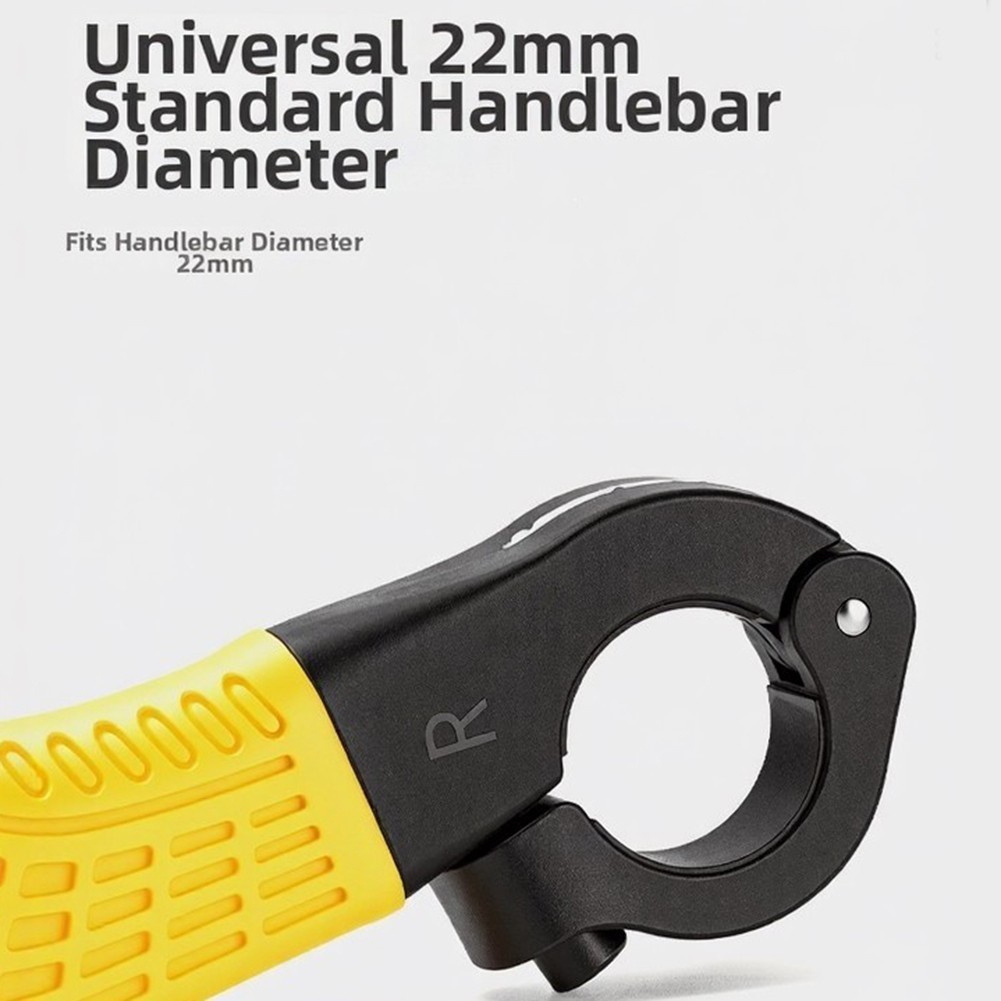 Aluminum Alloy Thumb Grips for Mountain Bike Handlebars 3.74×1.77×1.25inch