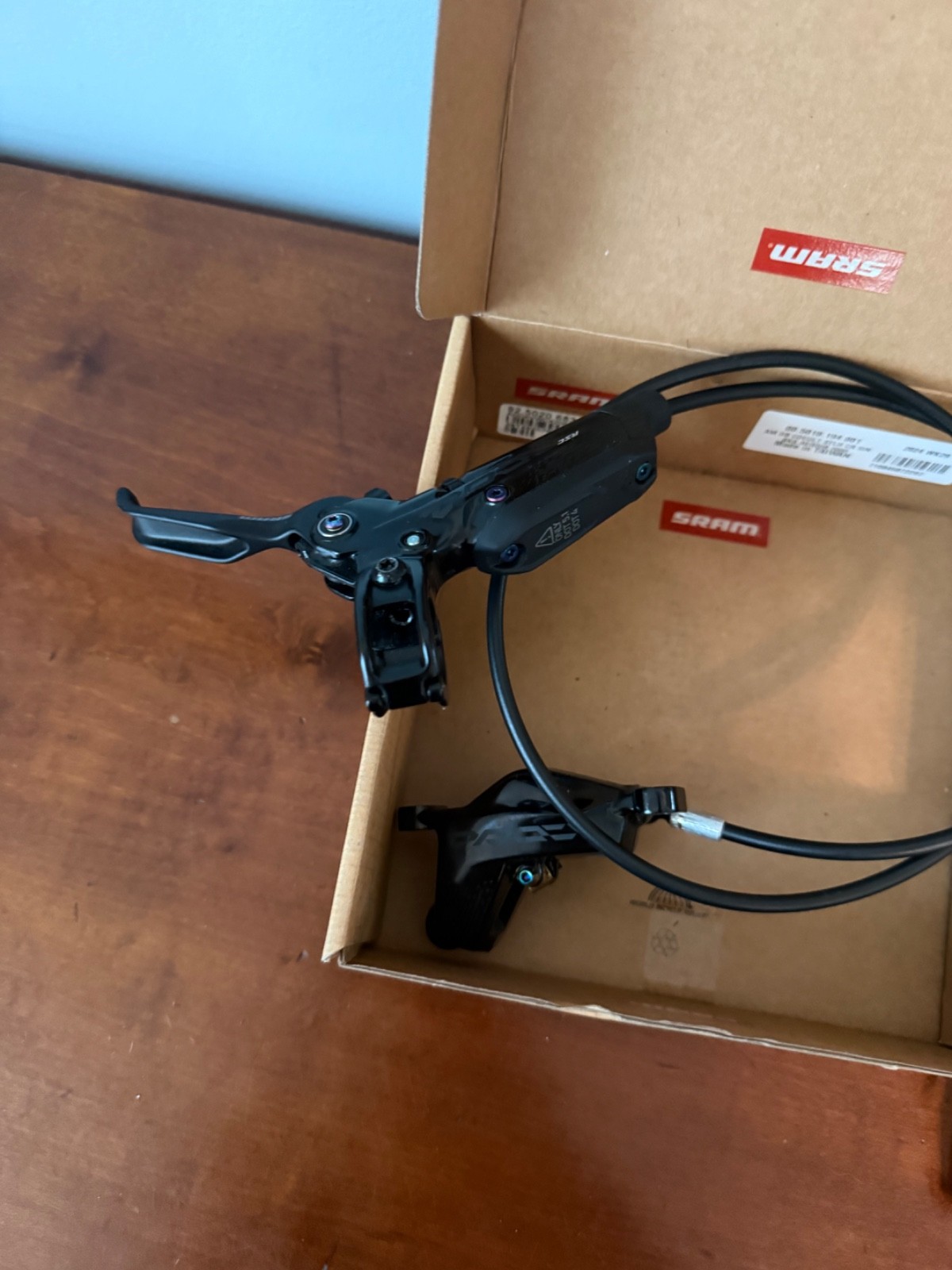 SRAM CODE RSC BRAKES FULL SET INCLUDES NEW REAR HOSE KIT 1800MM AND 200MM ROTORS