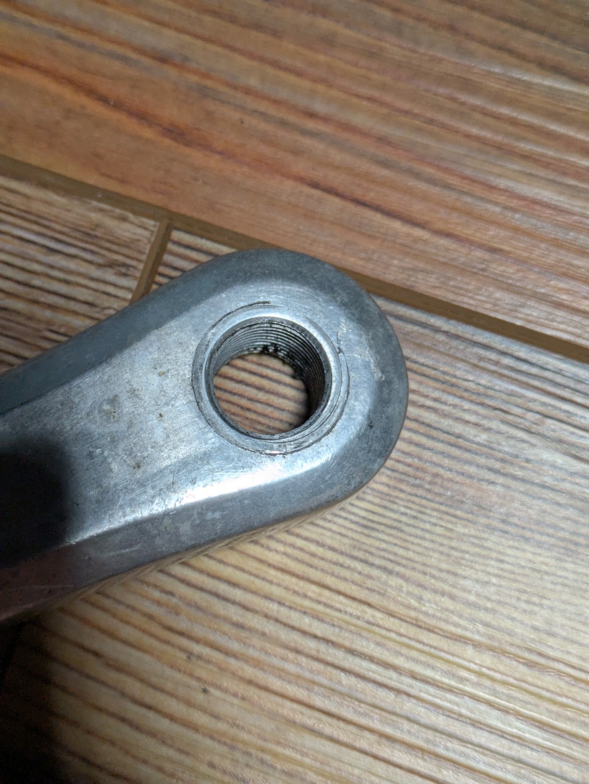 Vintage Shimano FC-B124 Crank BCD 175 Silver 5-Arm