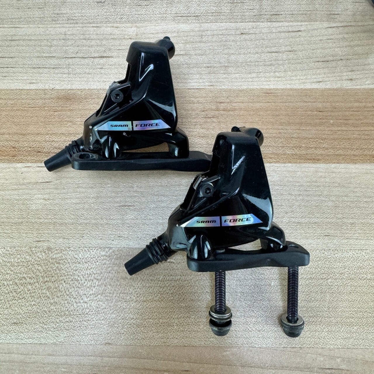 Light Use! SRAM Force AXS D2 12-Speed Electronic Shifters w/ Brake Calipers 744g