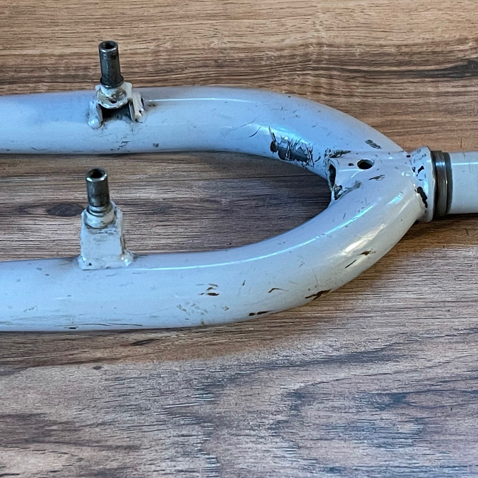 Vintage 90s 1-inch 1” 27.0 JIS Threaded Rigid MTB Fork 26 200 Steerer 390 AtoC