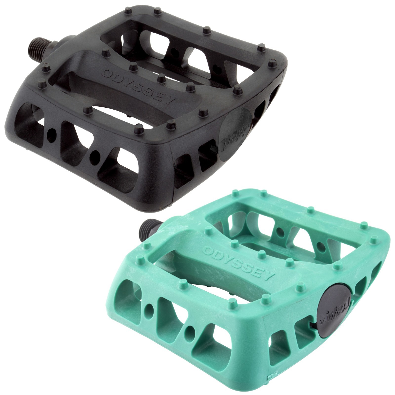 Odyssey MX Twisted BMX Platform Pedals 9/16 Strong Park Bike Choose Color