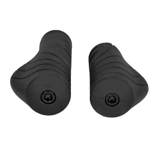 Bicycle Handlebar Grips Ergonomic Recycled 132mm 92mm for Twist Shifters Lock-On