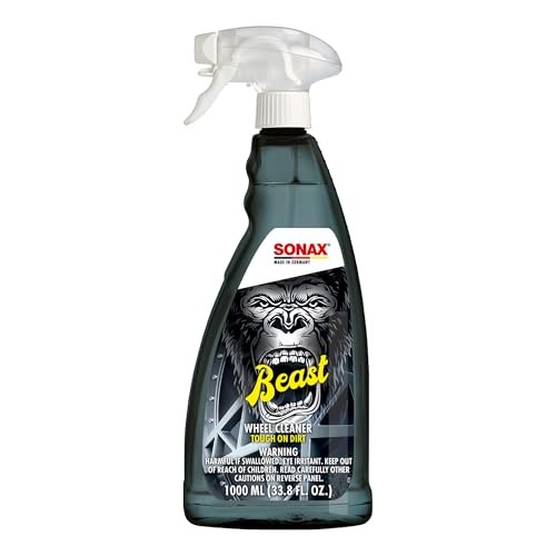 Beast Wheel Cleaner | Color-Changing Formula for Wheels 33.8 Fl Oz (Pack of 1)