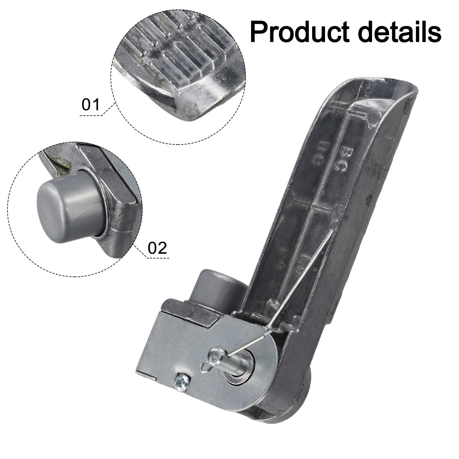 Folding Footrest Pegs for Electric Bikes Compatible with Various Models