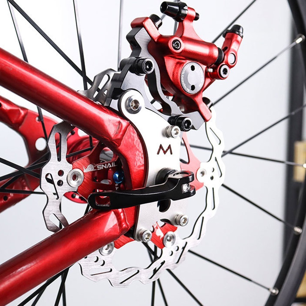 1x Bike Frame Conversion Kit Bicycle 160mm Disc-Brake Adaptor Bracket Holder