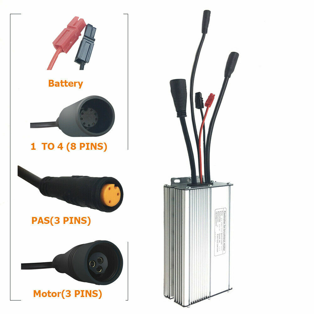 48V 30A KT Waterproof Electric Bicycle Controller For 750W 1000W Brushless Motor
