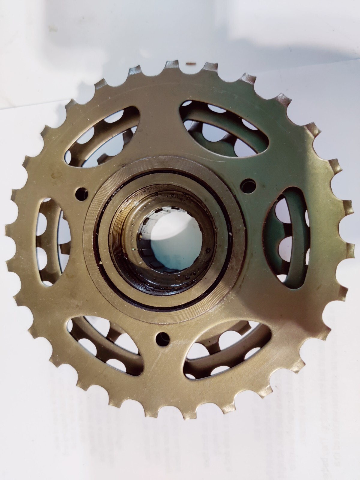 NOS Shimano MF-Z015 SIS Freewheel 5Speed 14-17-20-24-28T Vintage Brown-Authentic