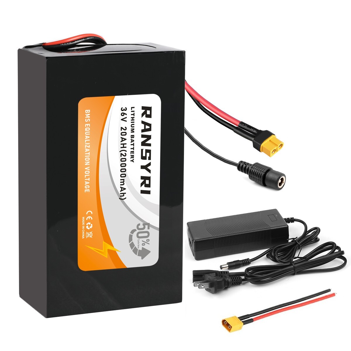 36V 20AH Battery Li-ion Battery Pack High Performance for Electric motor