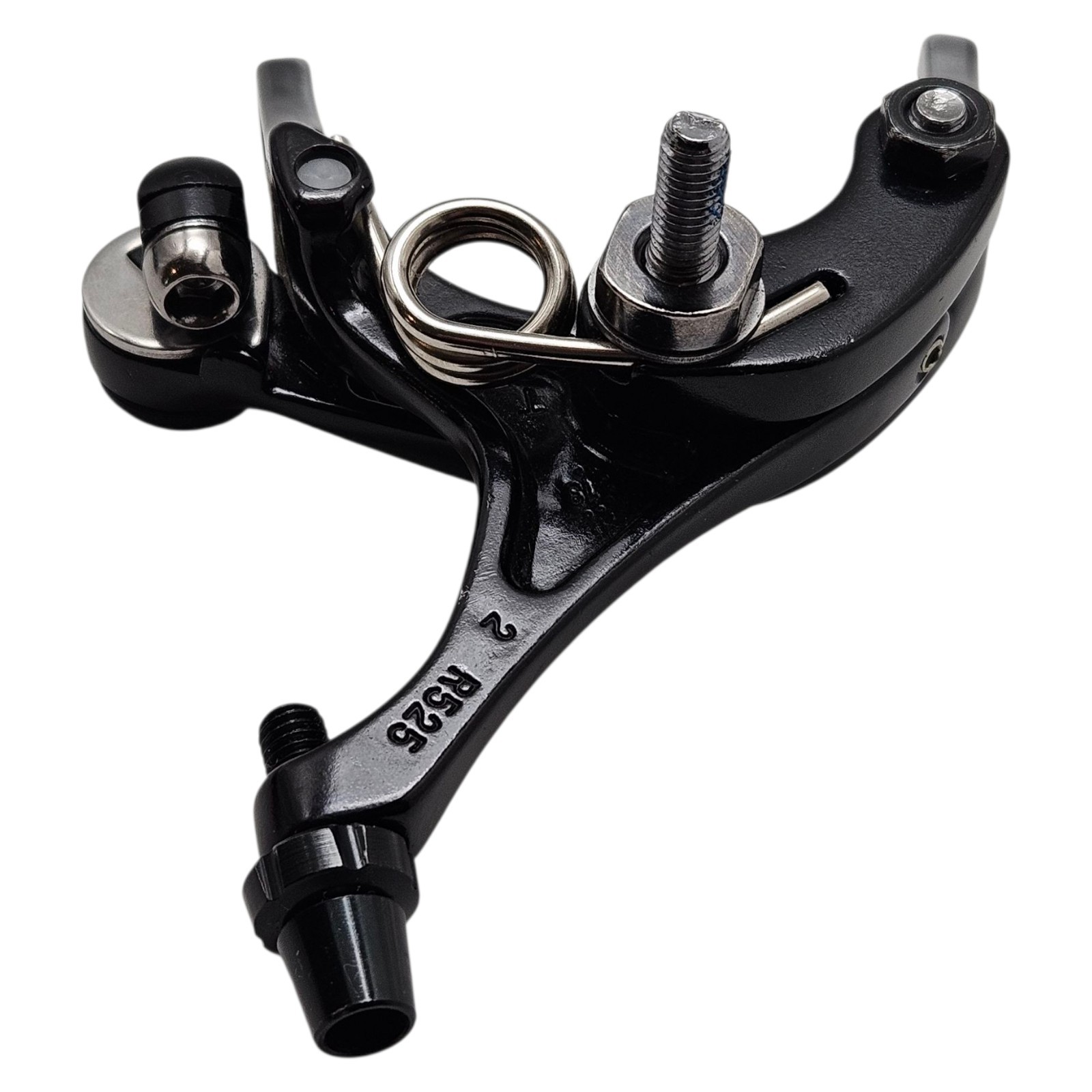 R525 Dual Pivot 39-49mm Reach Road Rear Brake Caliper Aluminum (Black)