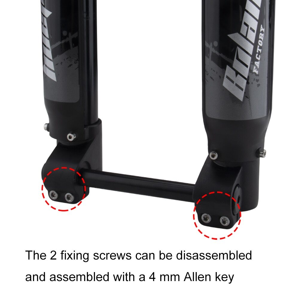Eectric Bike15*150mm Boost Damping Fork Air Suspension Inverted Shoulder Rebound