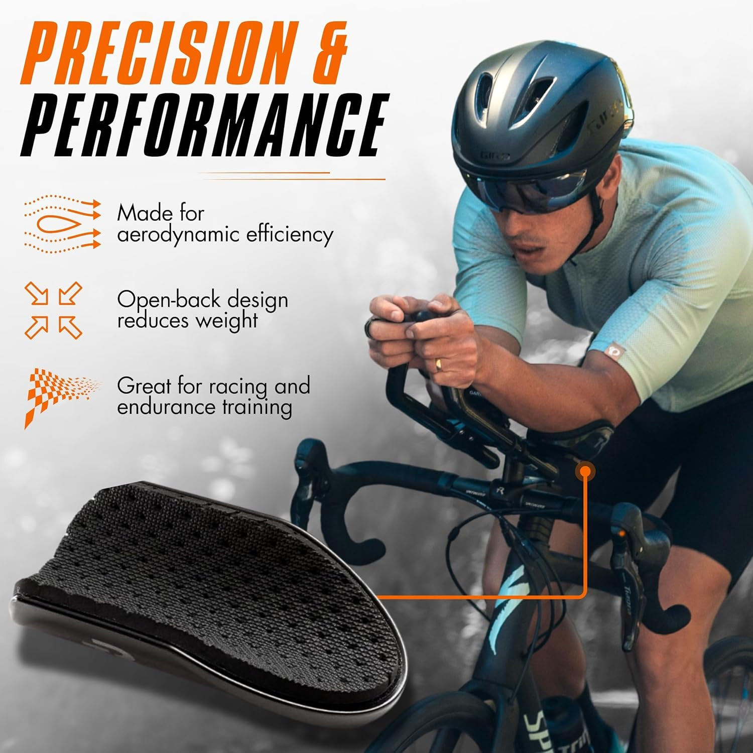 Ultra-Light Open Back Aerobar Pads for Road & Tri Bikes – Fits Most Aero Bars