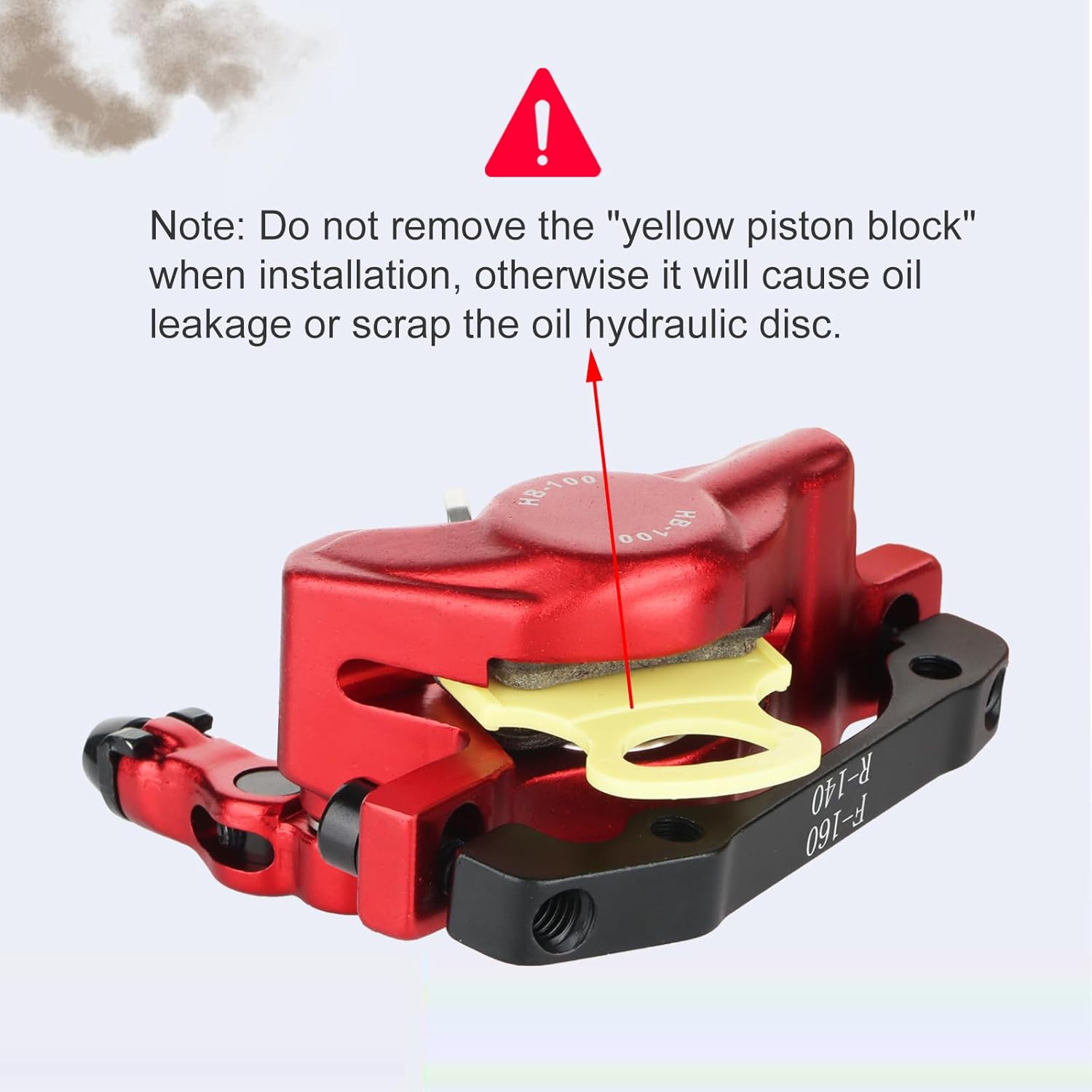 Zoom HB-100 Hydraulic Disc Brake Calipers for MTB Road E-Bike–Compatible Replace