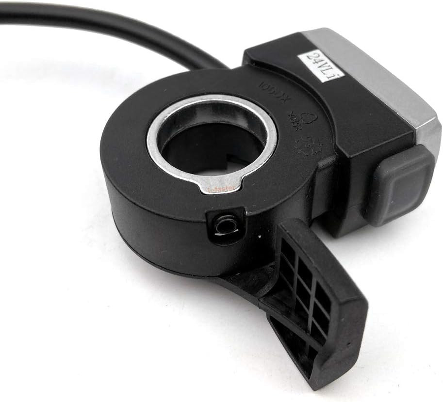L-Faster Thumb Throttle for 24V/36V / 48V Bike with Power Indicator Wuxing Brand