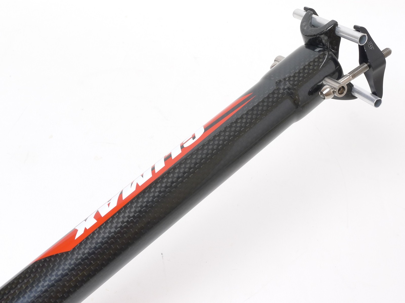 mr-ride 31.6x400mm 150g Climax SP02C 3K gloss carbon Seat Post Ti Hardware black