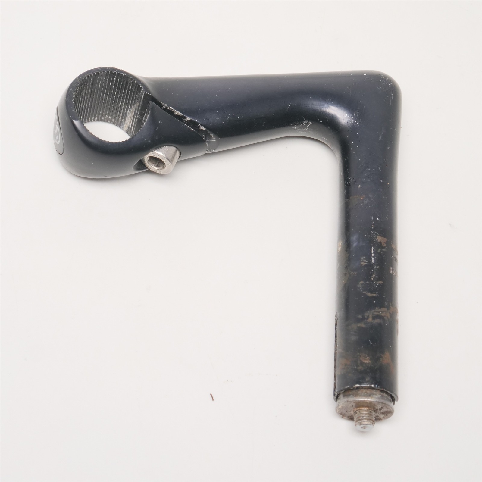 Cinelli XA Stem Quill 1″ 110mm 26.0 22.2 Black Aluminum Threaded Vintage