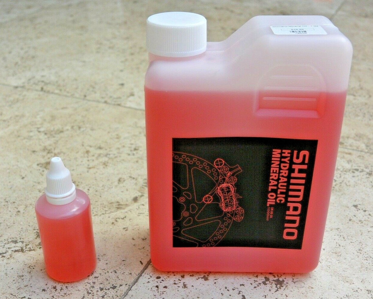 50ml Genuine Shimano Mineral Oil Bottle for Bleeding Hydraulic Disc Brakes MTB