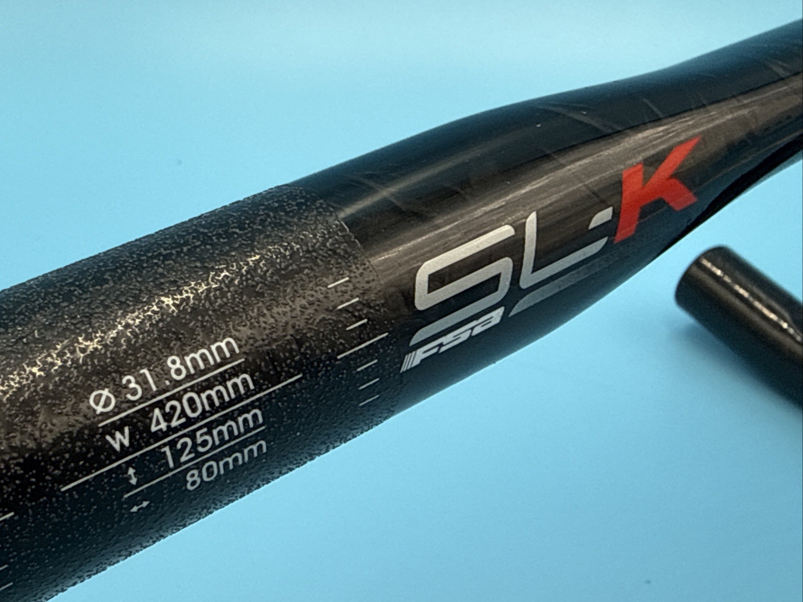 FSA Full Speed Ahead SL-K Compact Carbon Fiber Drop Handlebar 31.8mm 42cm Black