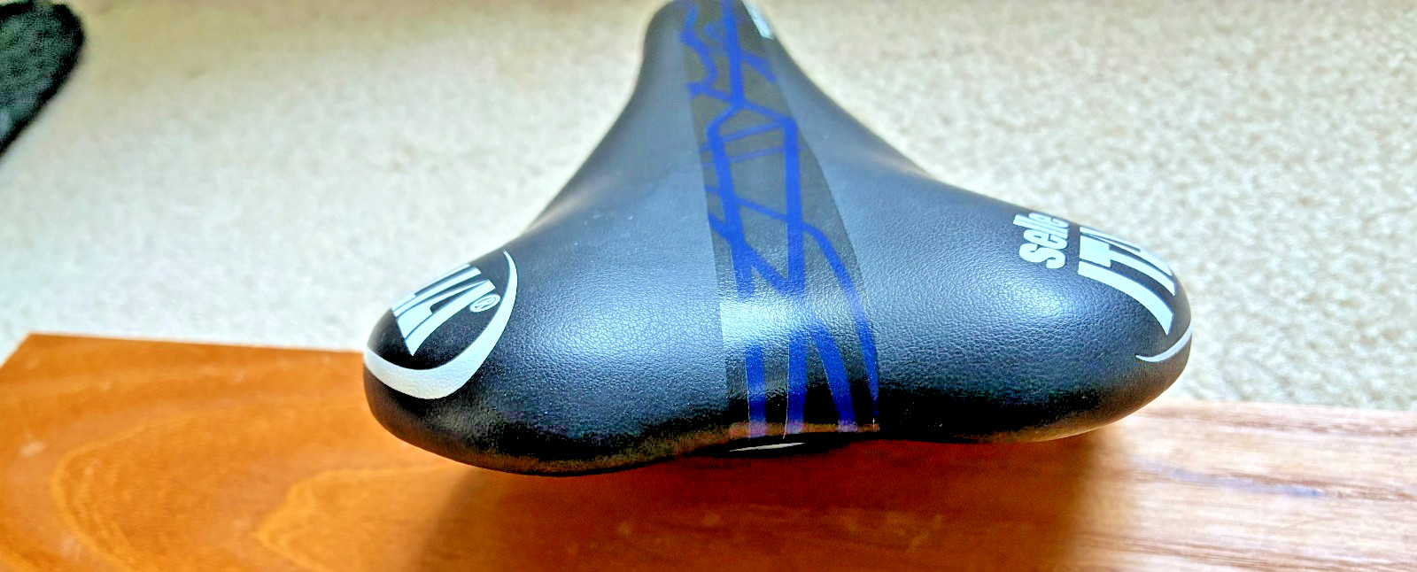 Selle Italia Team Edition Saddle 132mm Carbon Rails Blue/black Pro Team
