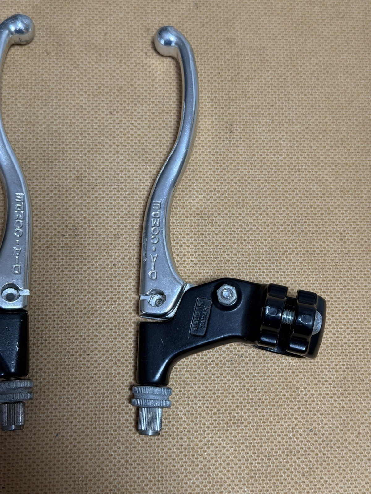 Vintage Dia Compe 4-Finger Brake Levers Old School MTB ATB Cruiser 1983 Japan