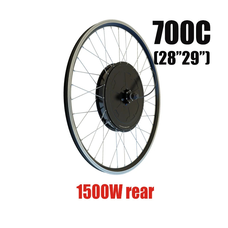 26»27.5»700C 48V 1500/2000W Electric Bike Brushless Gearless Hub Motor Wheel