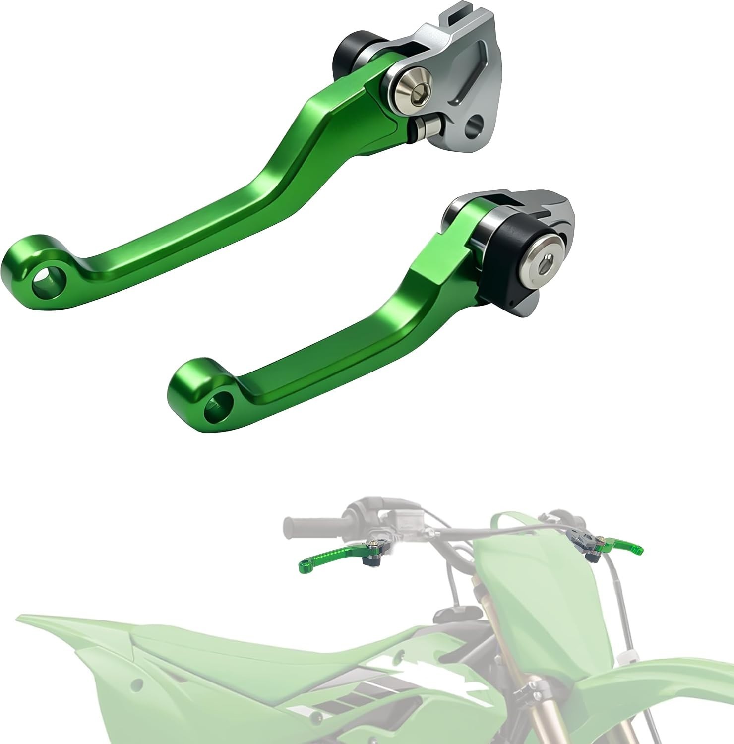 Motorcycle CNC Foldable Clutch Brake Lever Pivot Handle for KX65 2000-2025
