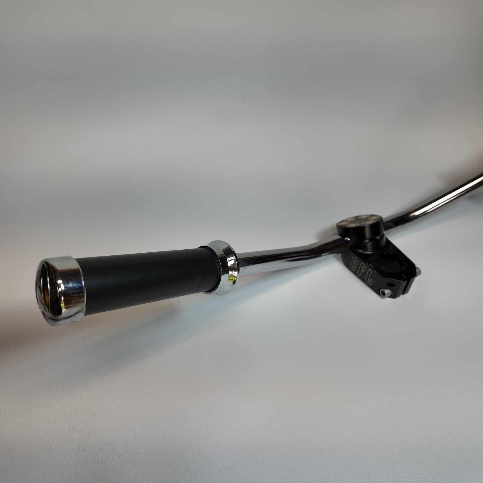 Huffy Jesse James Chopper Bicycle Handlebars 2 Sets OEM + Wider Chrome Clamp