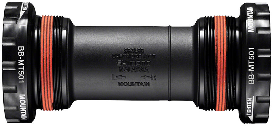 Shimano BB-MT501 English Bottom Bracket – English, 68/73mm, Fits Hollowtech II S