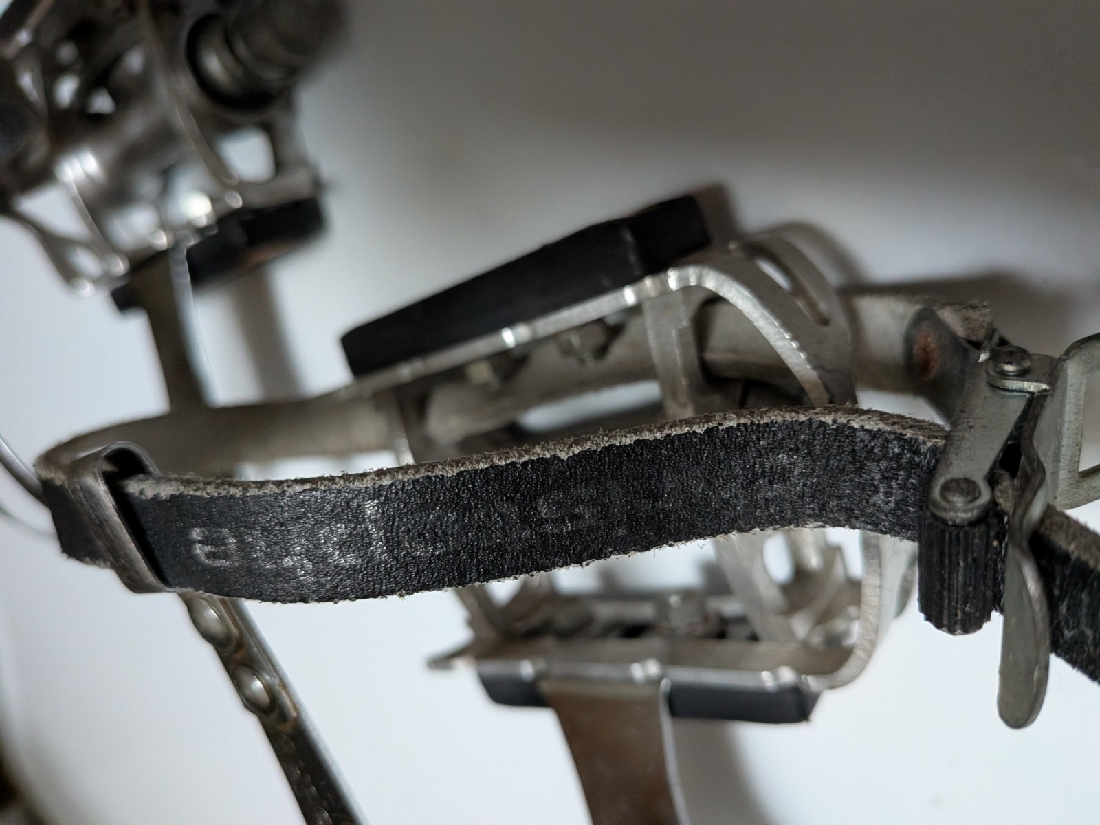 Vintage Bike, Maillard Pedals W/Clips and Straps 1983 Gitane, Made in France