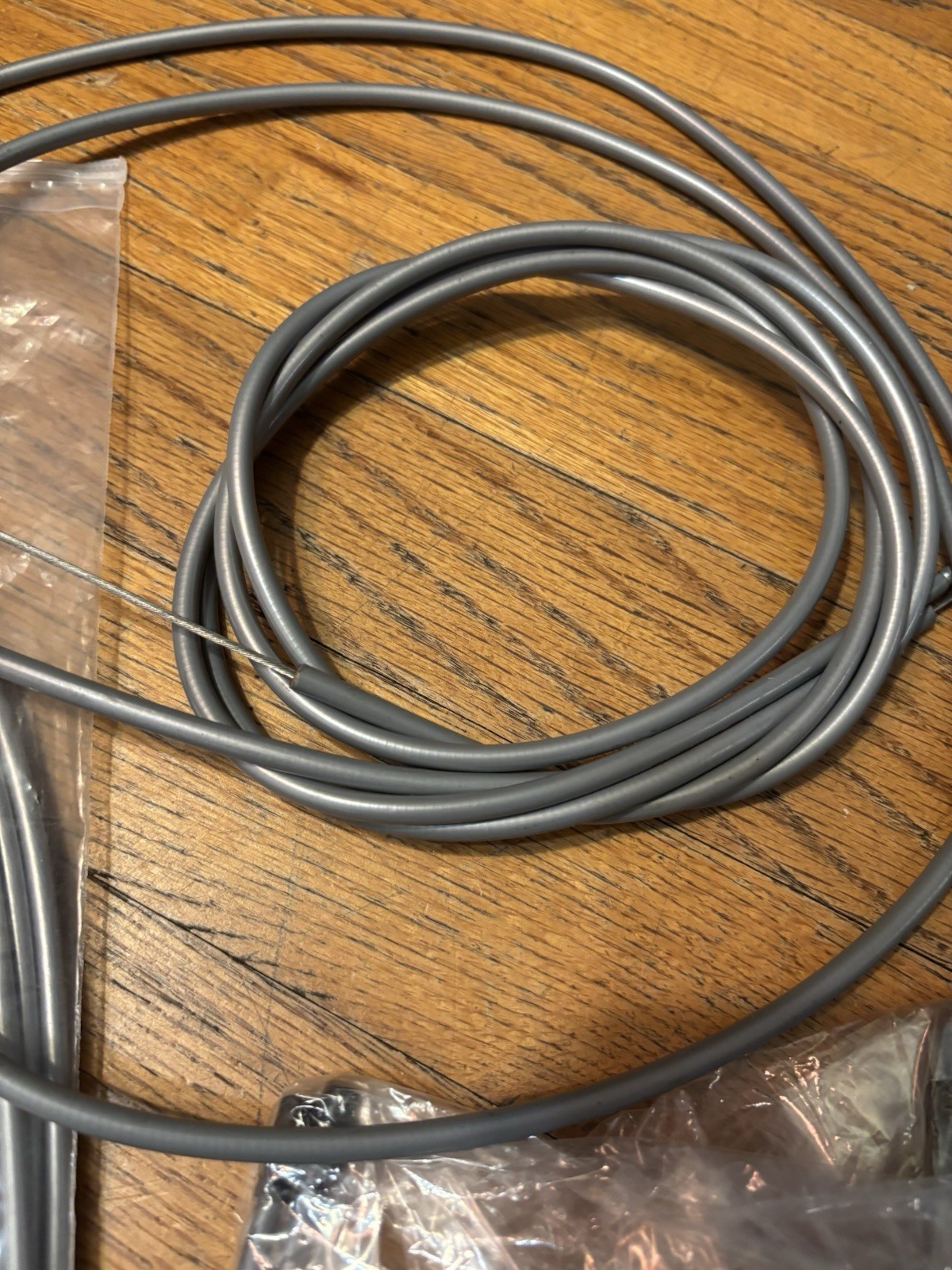 SHIMANO SLR 515 SP Brake & Shift Cable Set w/ Housing & End Caps Gray/Silver F/R