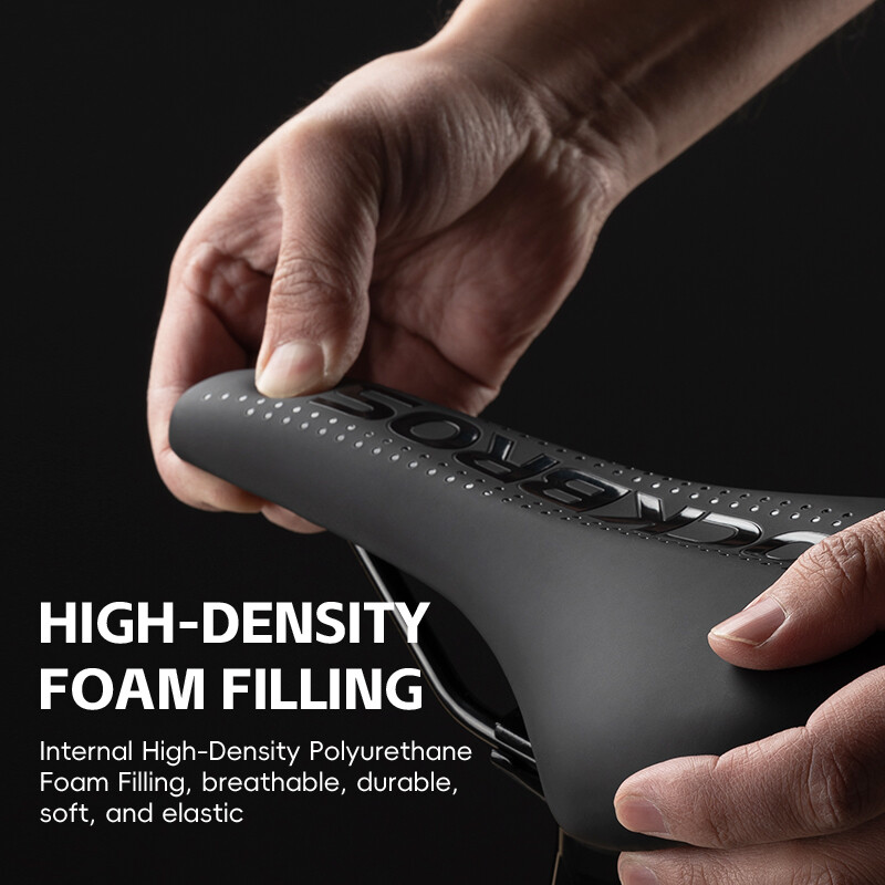 Bike Saddle MTB Mountain Road Bicycle Seat Gel Filled Soft AirCushion Pad Sporty