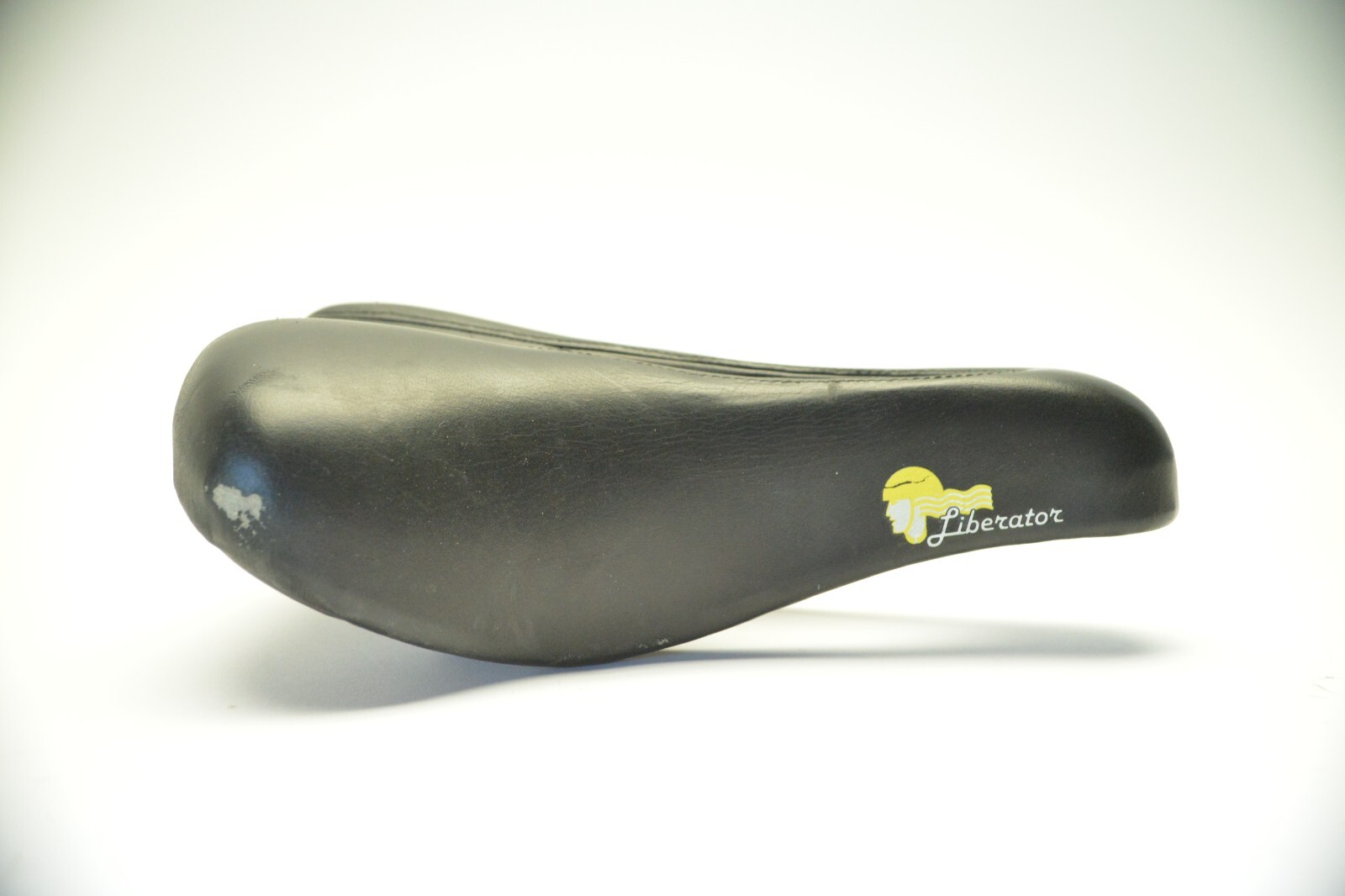 TERRY WOMENS LIBERATOR BICYCLE BLACK LEATHER SEAT SADDLE 245 MM X 163 MM